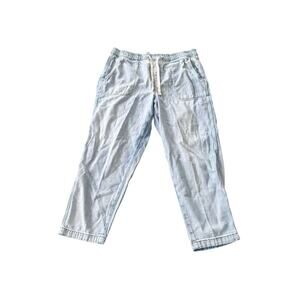 GAP Light Blue Straight Men’s Jeans with Drawstring